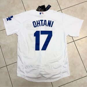 Shohei Ohtani #17 On Field Version Nike Los Angeles Dodger’s Jersey